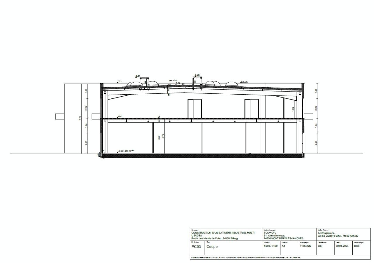 Local d'activité Sillingy 833m² Vente local d'activité Sillingy Haute-Savoie OVACT2424823 8